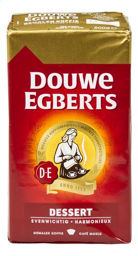 [COL22362] Koffie Dessert Gemalen 500G Douwe Egberts