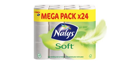[13142] Nalys Papier Toilette Moelleux 24 Rouleaux