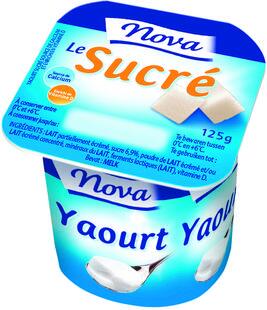 Nova Yaourt Sucre 125G