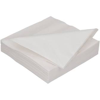 [477149] Servietten Wit 33X33Cm 2Lg 100St