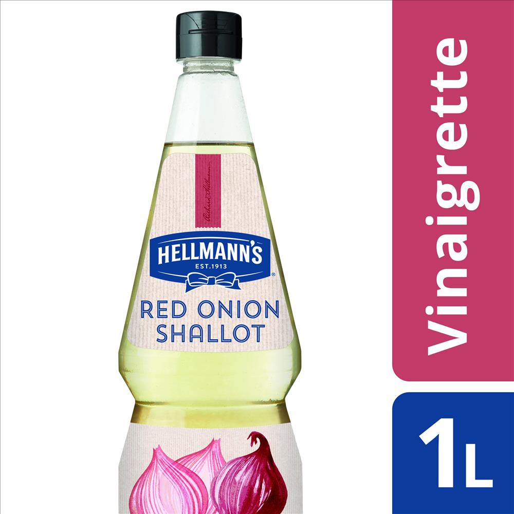 Hellmann'S Vinaigrette Sjalot & Rode Ui 1L