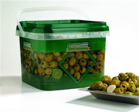 [6352] Olijven Knoflook 2Kg De Notekraker
