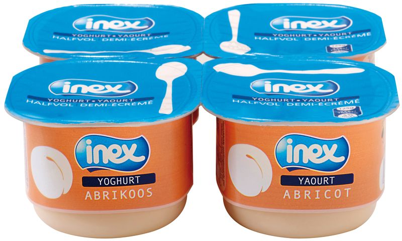 Inex Yoghurt Fruit Aroma 125G Abrikoos
