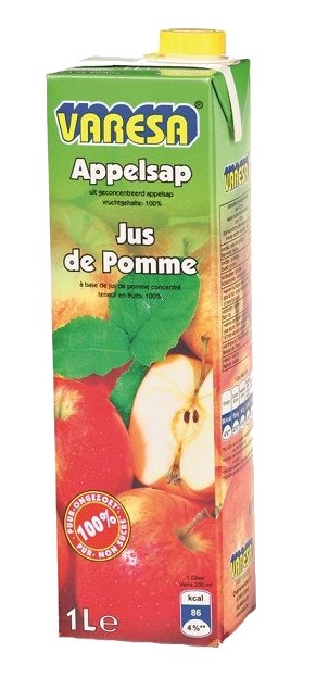 [39958] Jus De Pomme 1L Brick Varesa