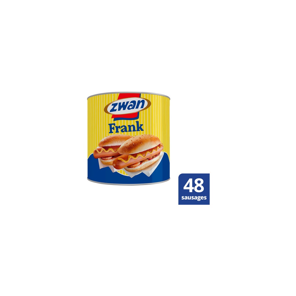 Saucisse De Francfort Zwan 48Pcs Boîte