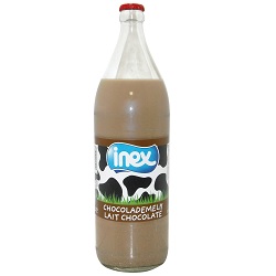 [000115] Inex Chocomelk Halfvol Glas 20Cl + Leeggoed (Bak 2,75 - Fles 0,15)