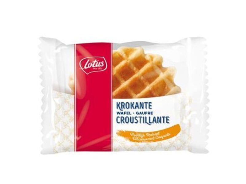 [2358] Lotus Krokant Wafeltje Choc 2St 60St