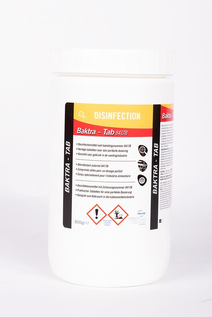 [okbakt] Prof Line Desinfectie Baktra Tab (8417B) 800G