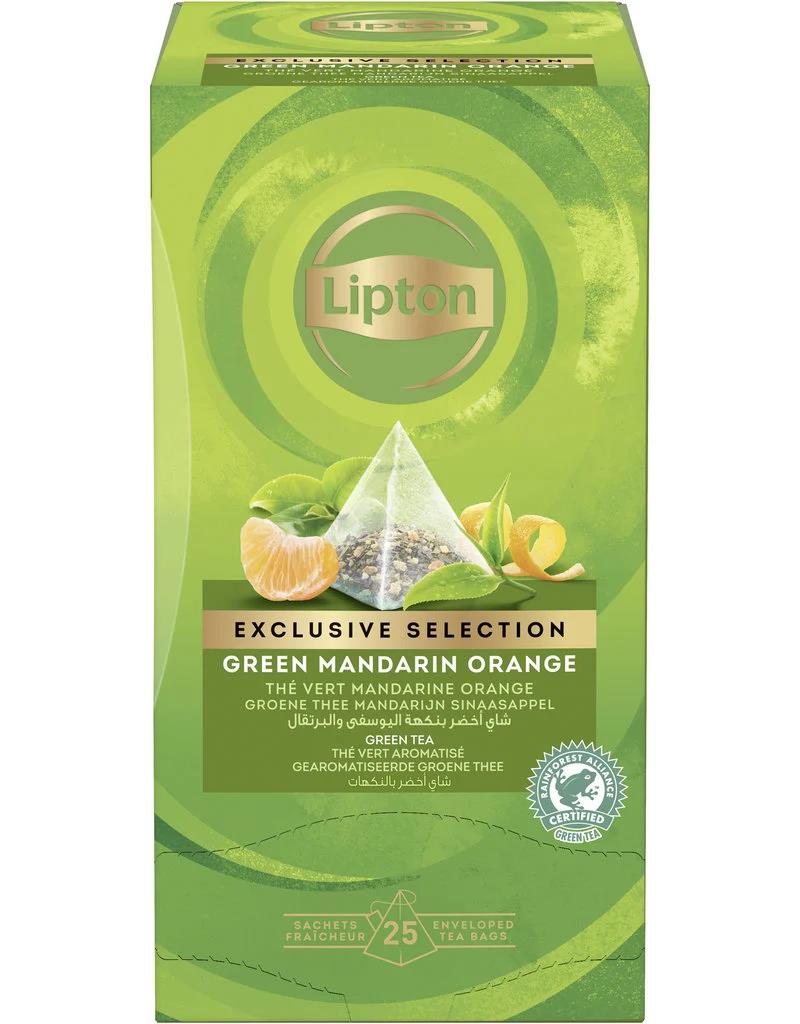 [1KN00108] Thé Lipton Vert Mandarin Orange 25Pcs Exclusive