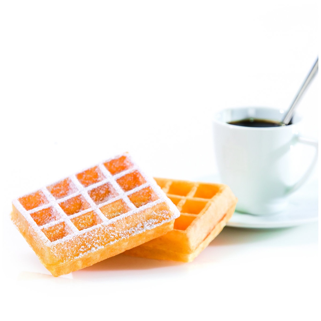 [18000001] Brusselse Mini Wafel(3X4)48X40G Deligout (Groen)