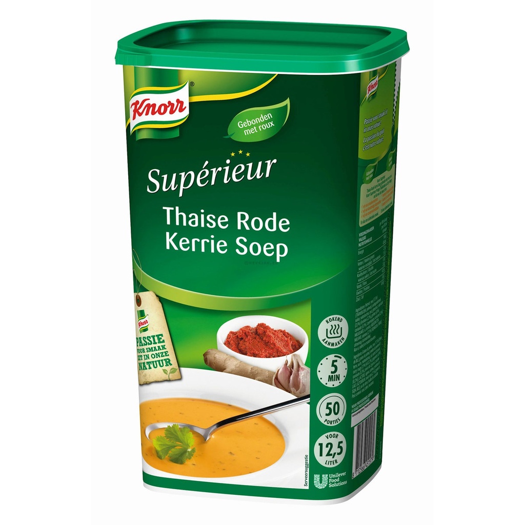 [KN66451579] Knorr Soep Thaise Rode Curry 1,19Kg