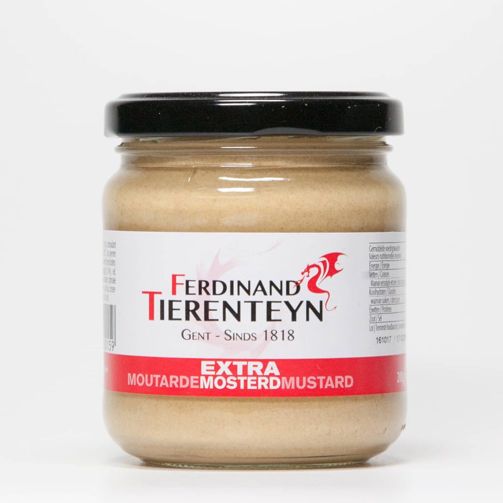 Mosterd Stropkes Glas 200G Tierenteyn
