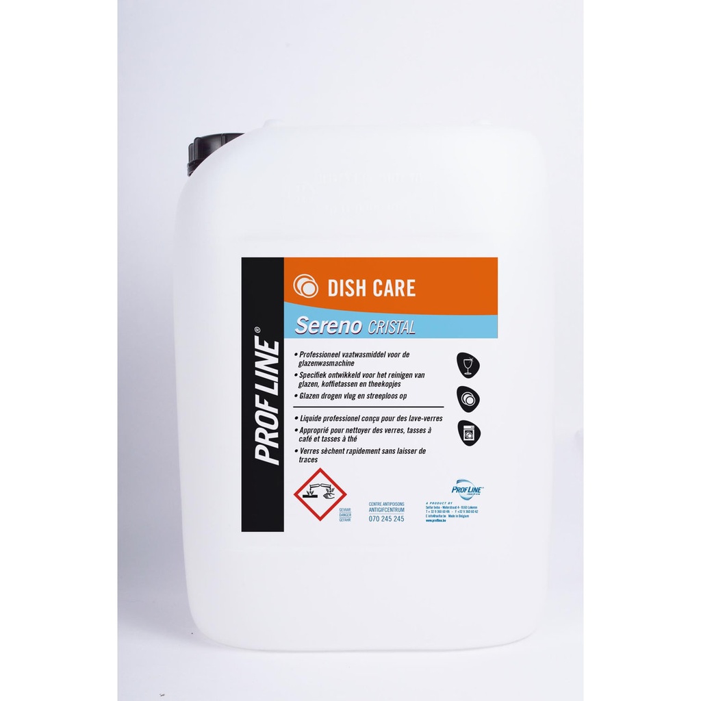 Prof Line Sereno Cristal (Lave-Vaisselle Verres) 12Kg