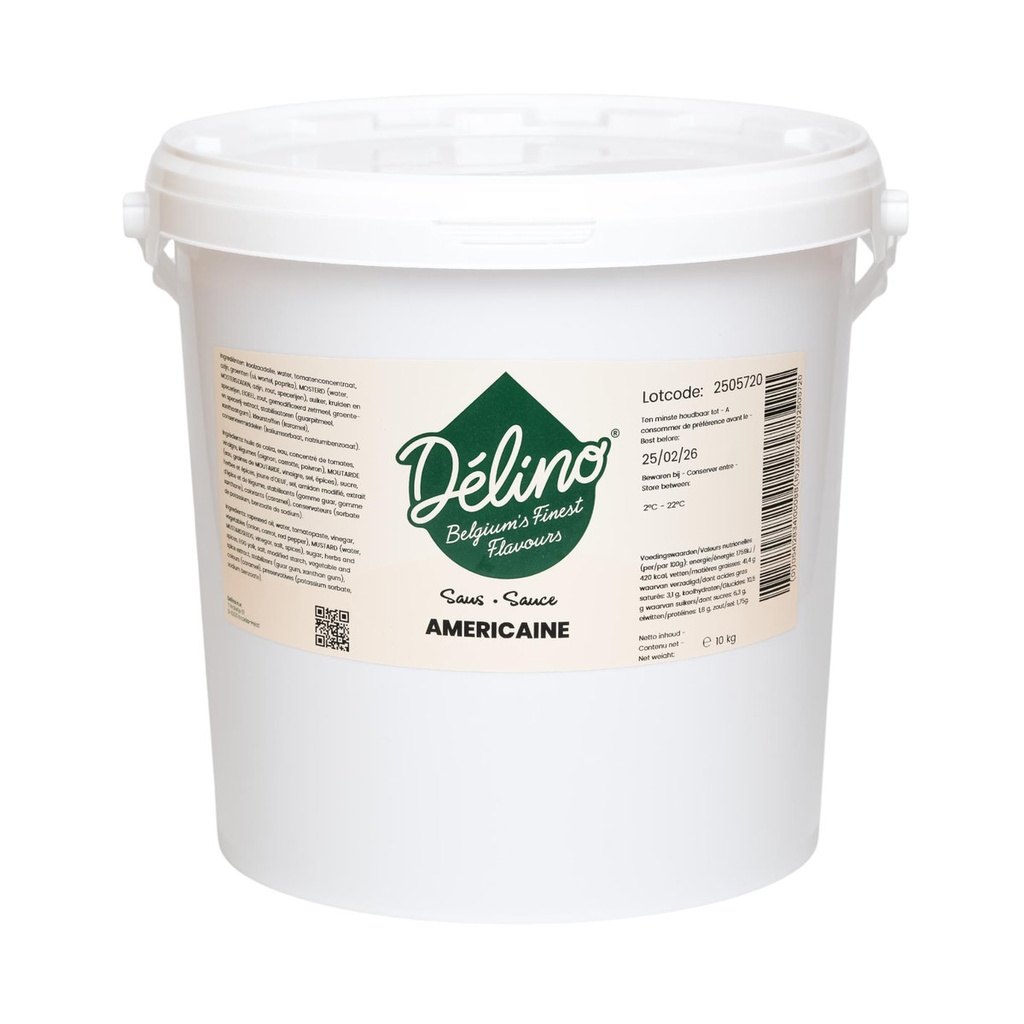 [86] Delino Sauce Pour Filet Américain 10Kg