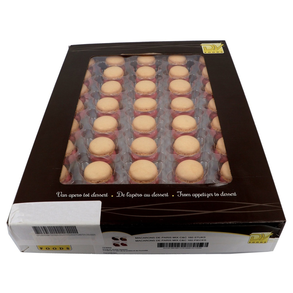 [723001] Macarons De Paris 160Pcs Mix Dvfoods