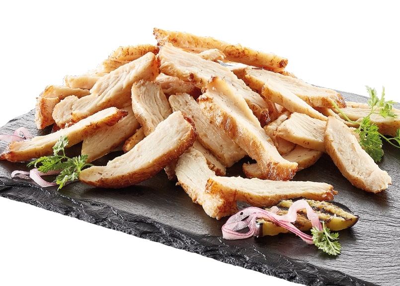 [1014711] Euro Poultry Kipfilet Stripjes Gefrituurd 8Mm 2X2.5Kg