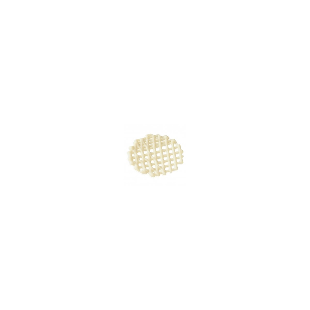 [DV833003] Chocolade Graffiti Rond Wit 144St