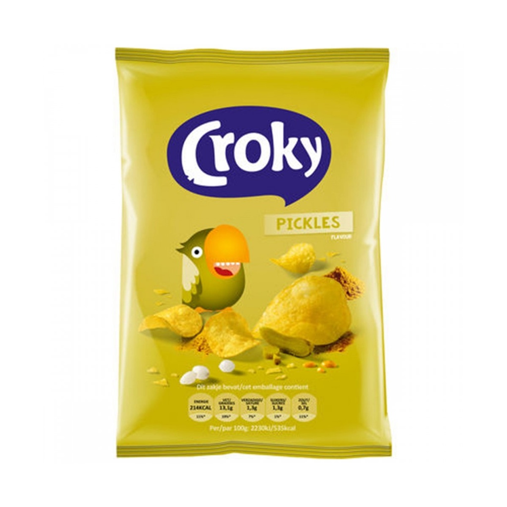 Chips Croky Pickels 20X40G