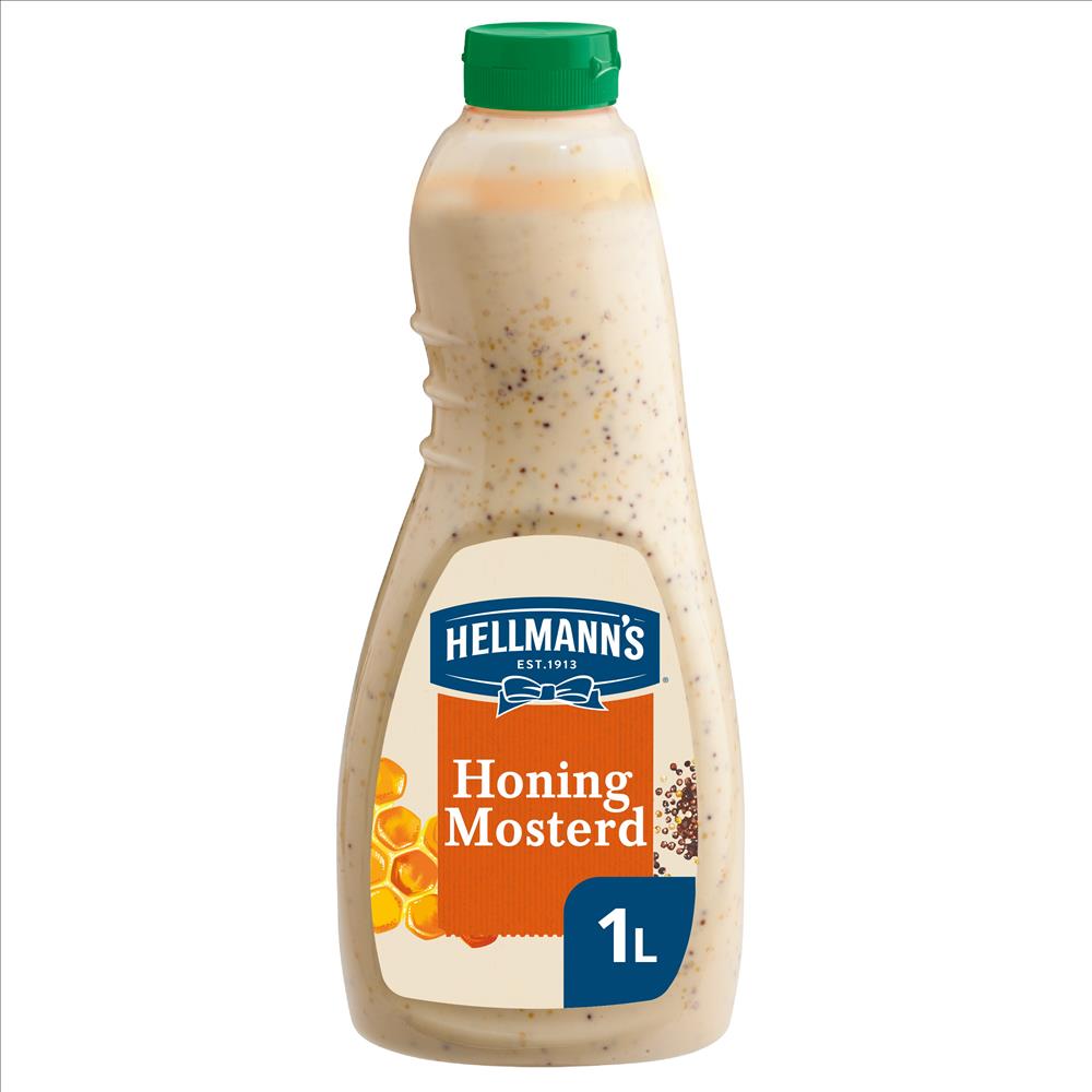 [KN720048] Hellmann'S Dressing Honing Mosterd 1L