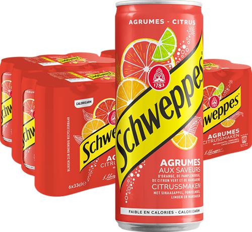 [212114809] Schweppes Agrum 33Cl X 24