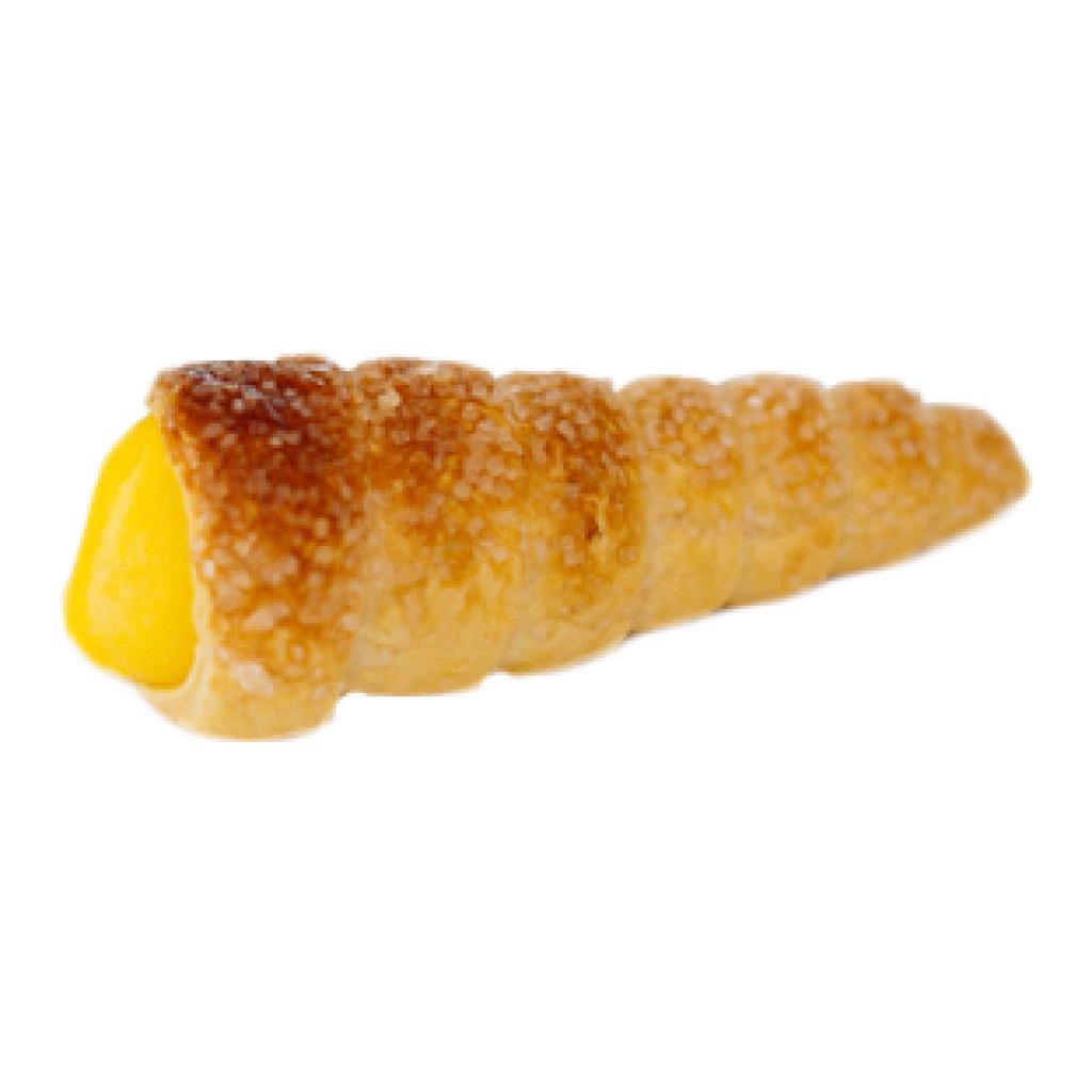 [90030] Pruvé Roomhoorn Gele Room 13Cm 54St