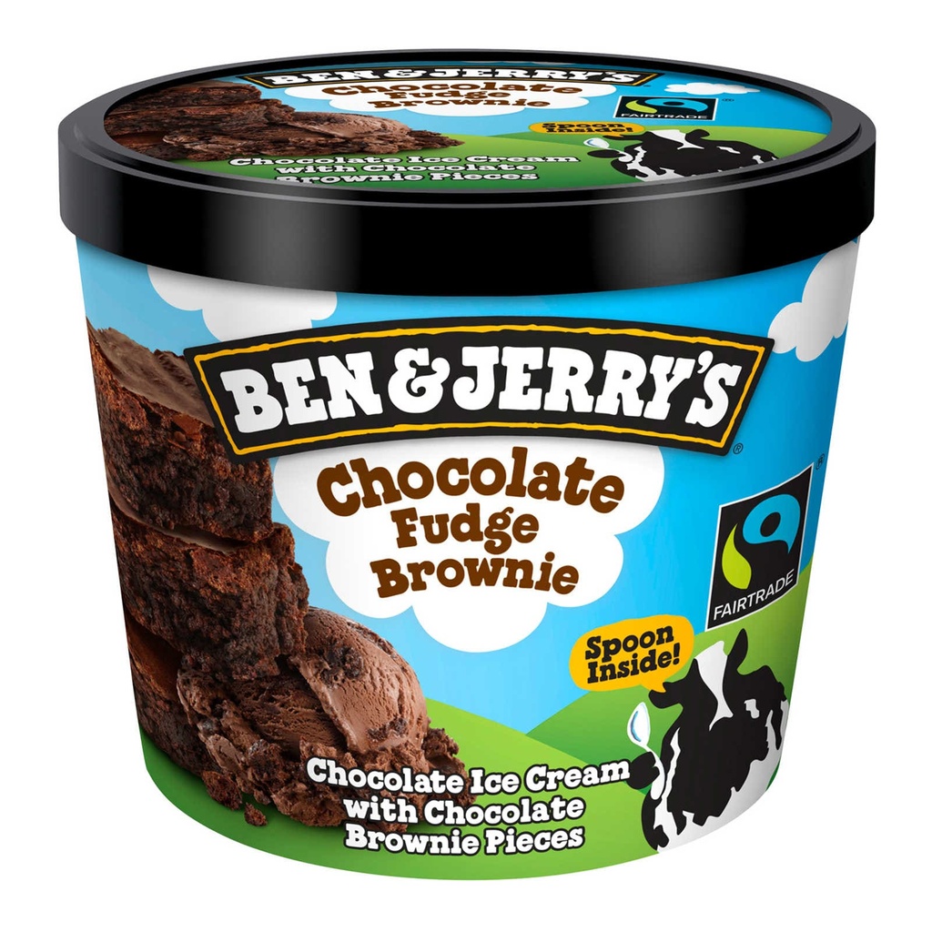 [71520] Ben&Jerry'S Chocolate Fudge Brownie 12Stx100Ml