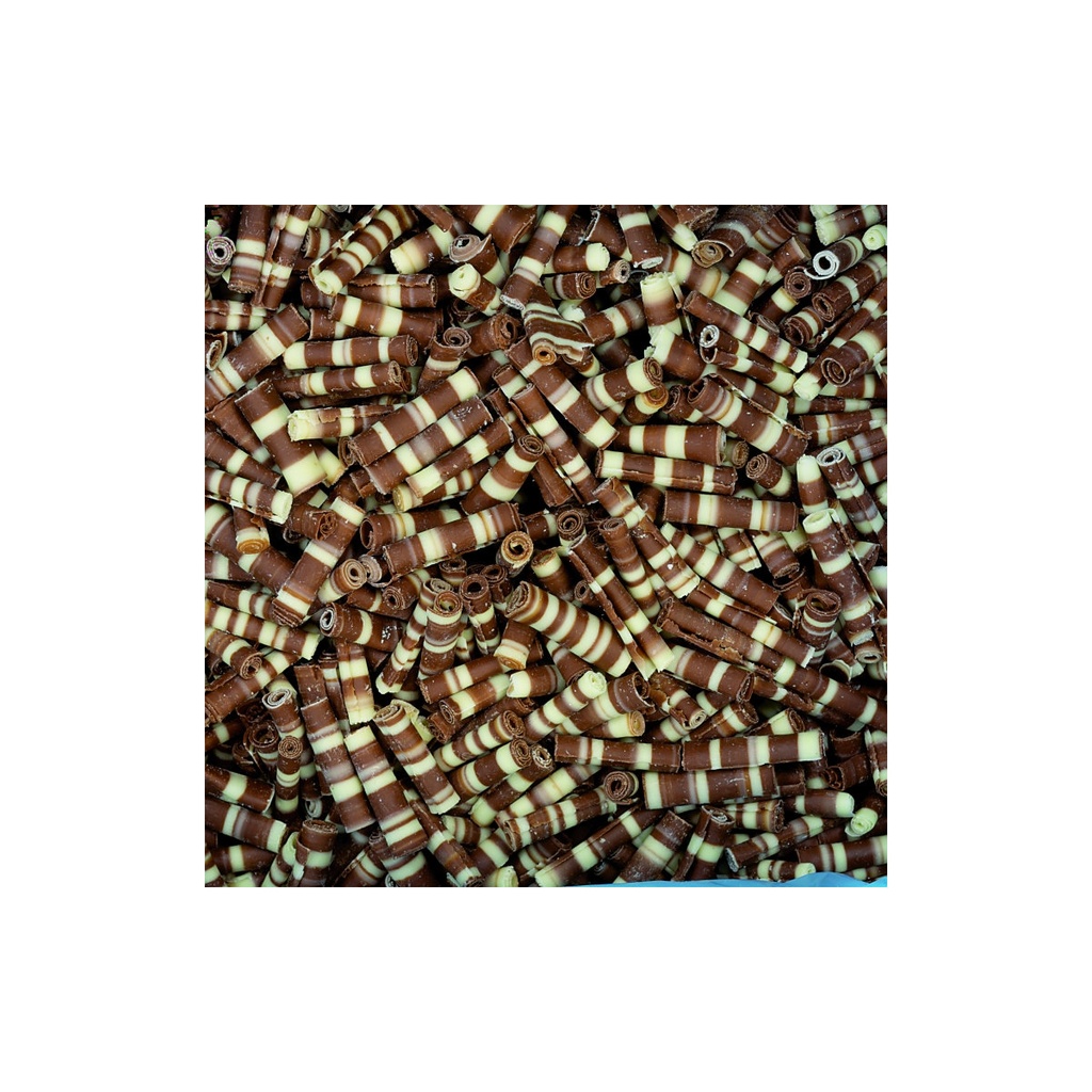 [857012G] Petits Roulés Lait/Blanc 400G