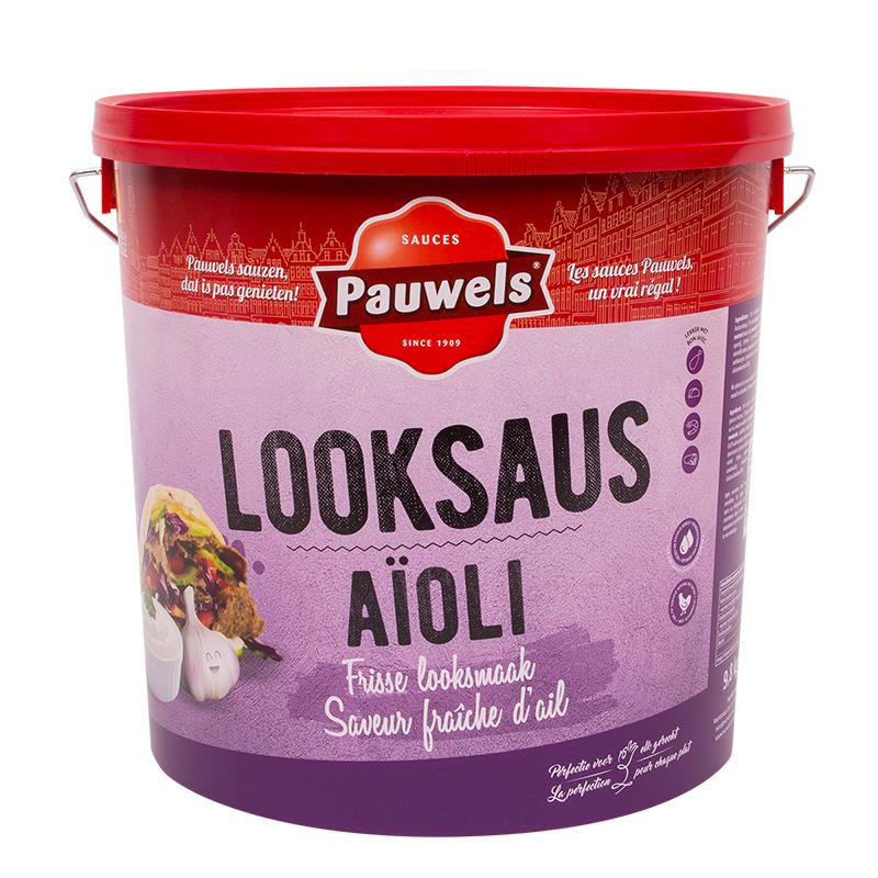 [40895] Pauwels Sauce À L'Ail/Aïoli 10L
