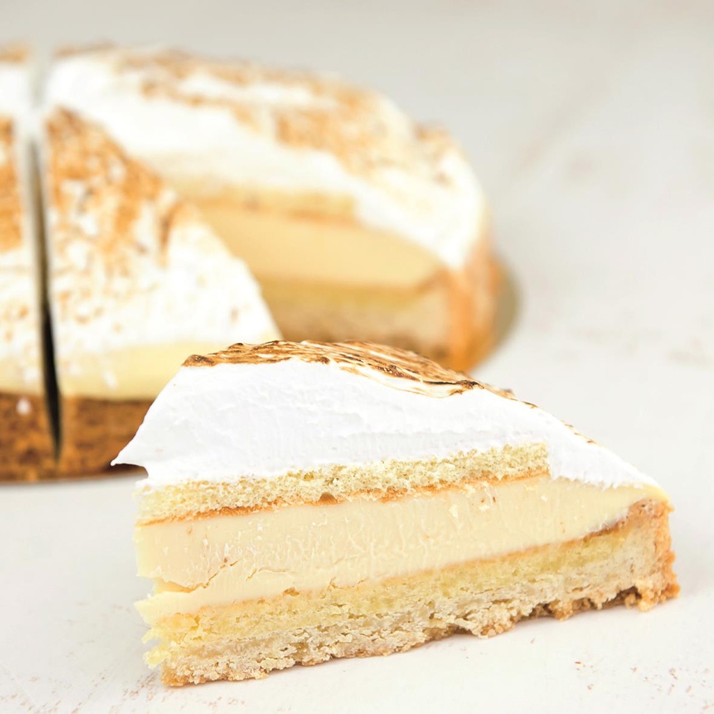 Lemon Meringue Cake 25Cm 10Pers Mekabe