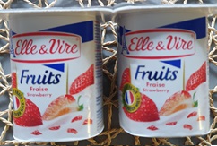 [91000116] Elle&Vire Dessert Lacté Fraise 125G