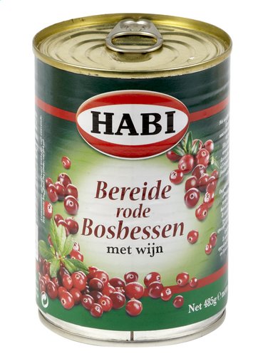 [16570] Habi Bosbessen Met Wijn 485G