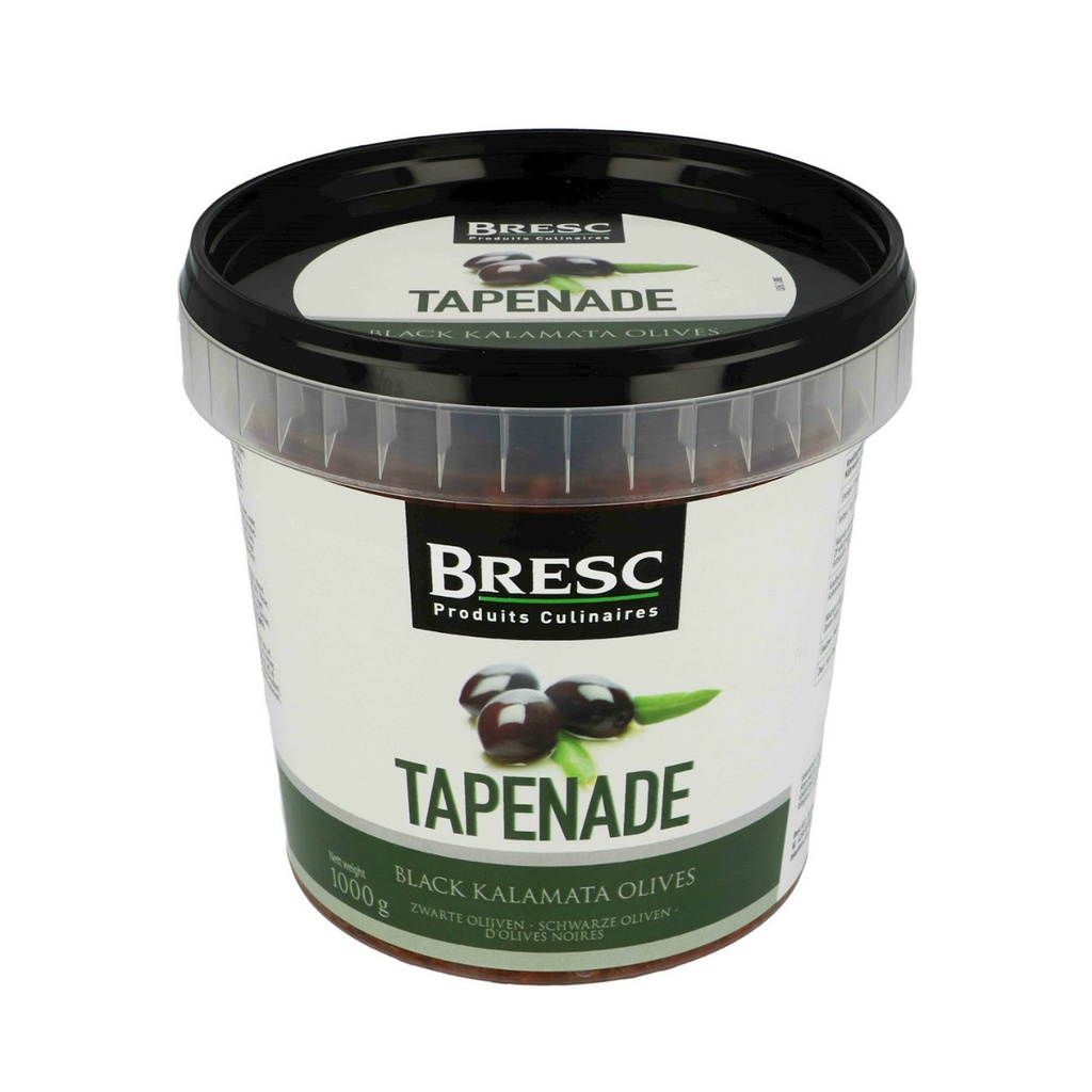 [590120] Bresc - Tapenade Zwarte Kalamata Olijven 1000G