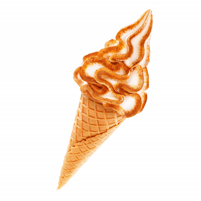 Ola Cornetto Moelleux Caramel 15X145Ml