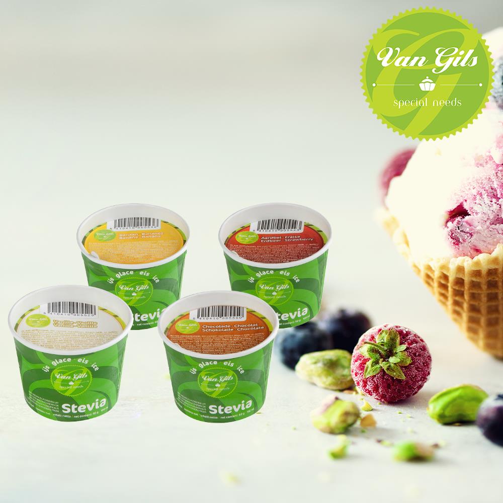[03094] Van Gils Stevia Bekers Assorti 16X100Ml