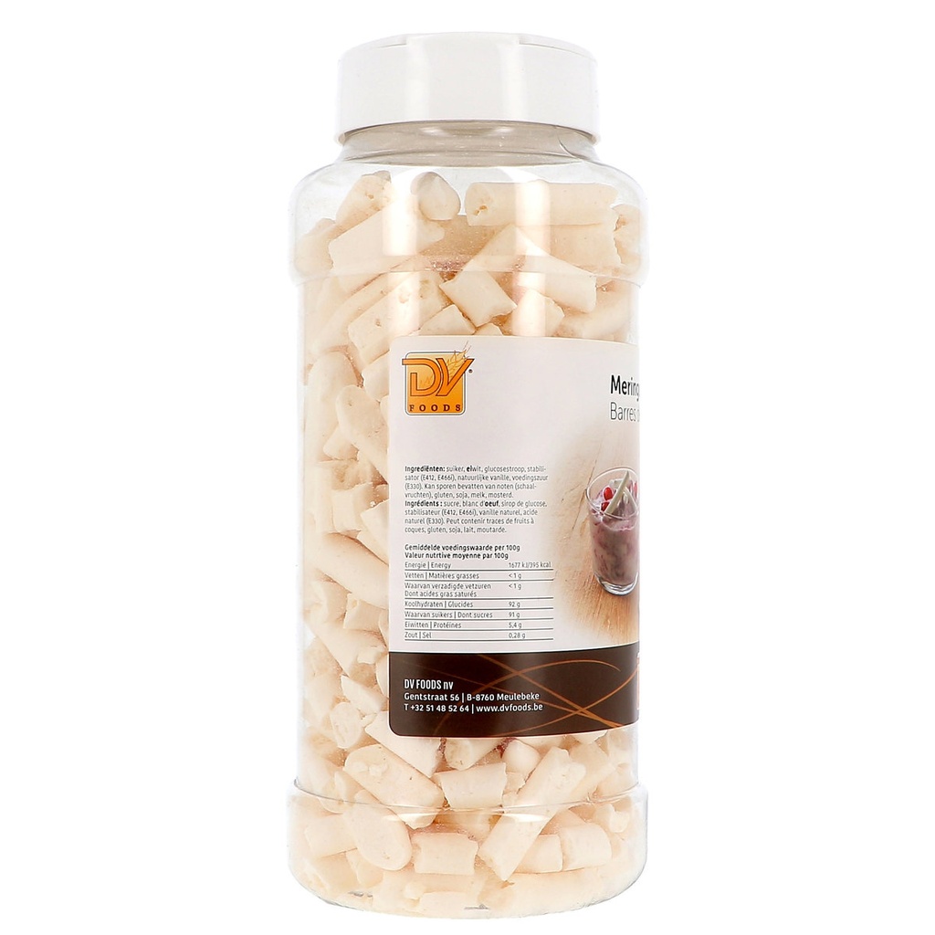 Meringue Druppels 140G Dvfoods