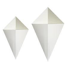 [66709172] Frites Cornet Carton T2 1000Pcs