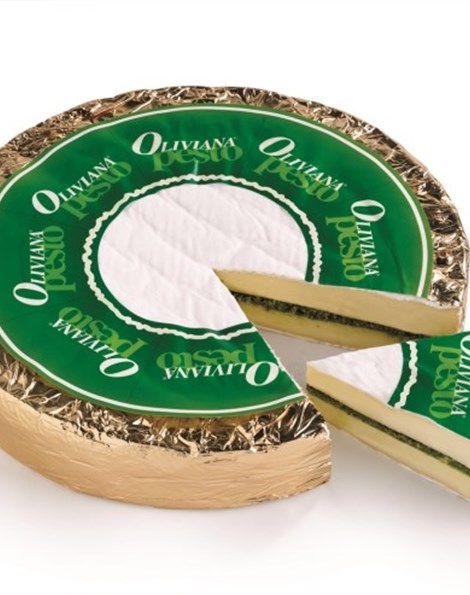 [1154848] Brie Pesto Pr/Kg