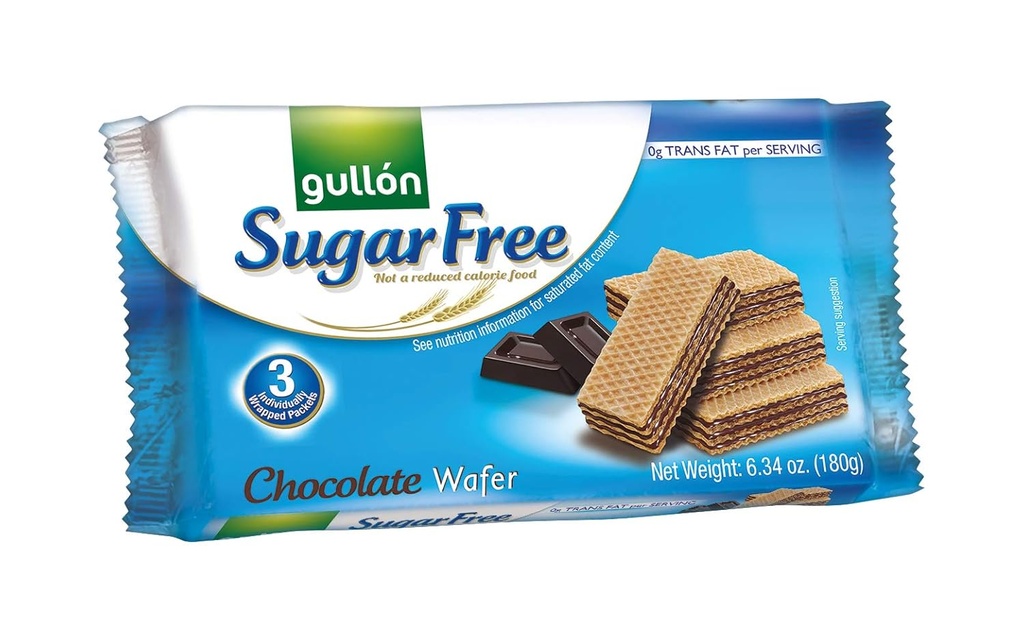 Sugar Free Wafers Choco 3X60Gx12
