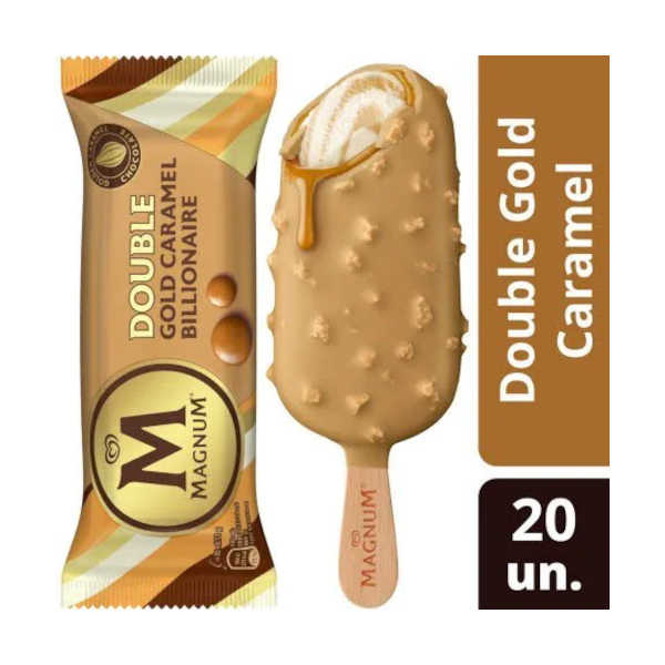 [89746] Ola Magnum Double Gold Caramel Billionaire 20X85Ml