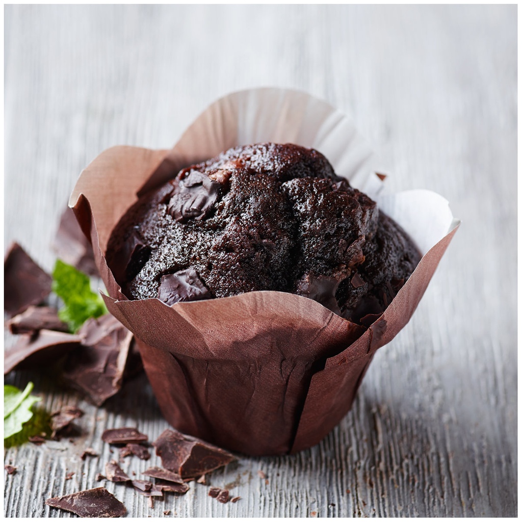 Muffin Chocolade Double 24X100G Mekabe