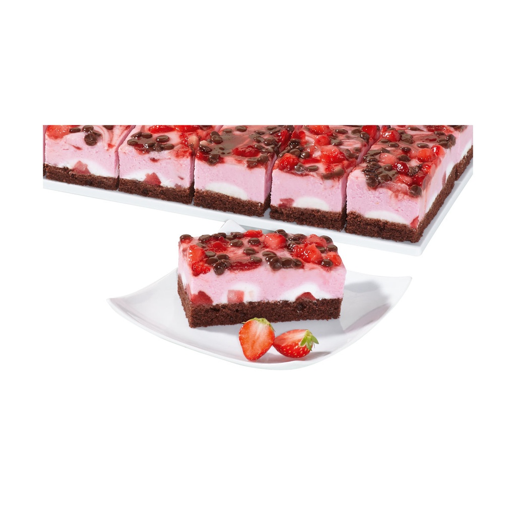 [87009523] Strawberry Slices (Vegan) 1550G 29X19.5Cm Nu 87008737