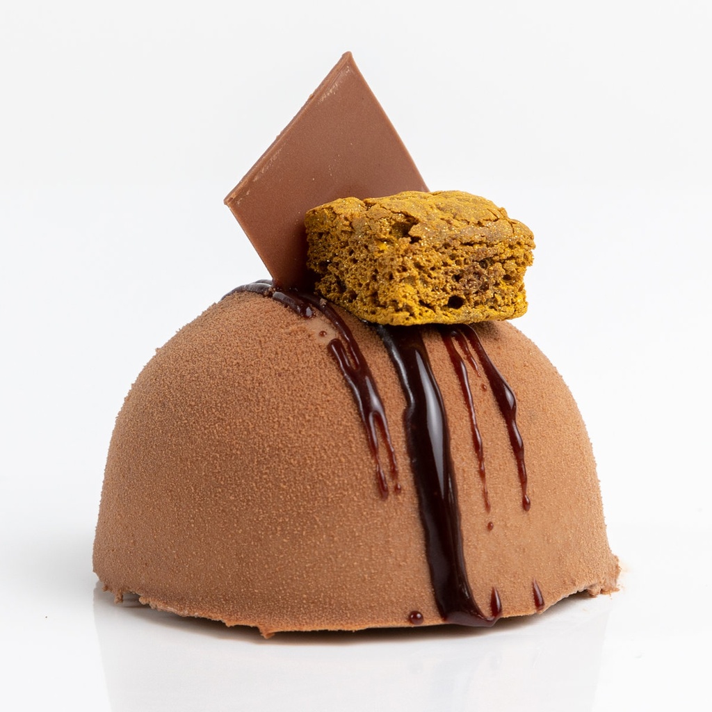 Dome Chocolat Crème Brulé 8X80G Mekabe