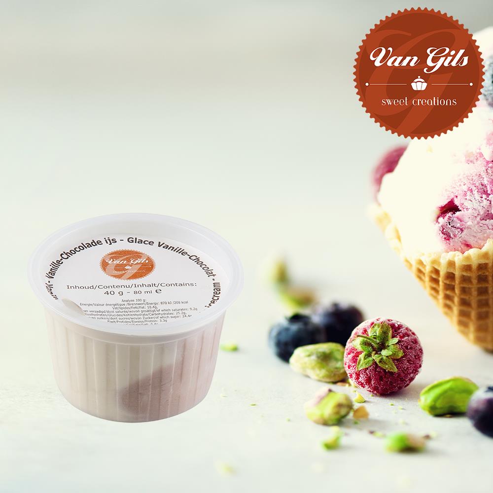 Van Gils Mini Ijsbeker Va/Choc.36X80Ml