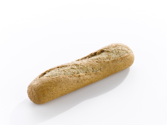 [P1546] Pastridor Stokbrood Half Frans Bruin 27Cm 40X 180G (Breed)