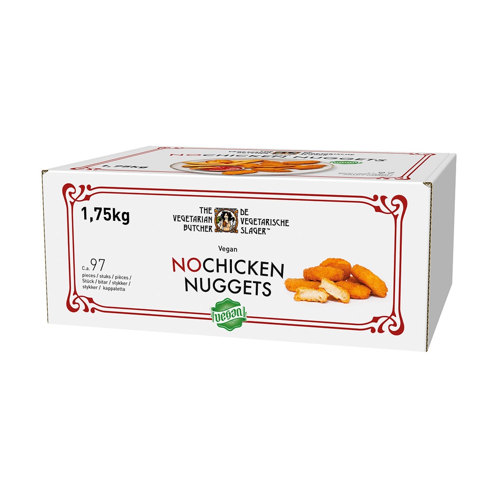The Vegetarian Butcher Nochicken Nuggets 1,75Kg 97St