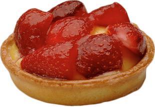 Pruvé Tartelette Aux Fraises 8Cm Avec Crème Pâtissière 64 X100G