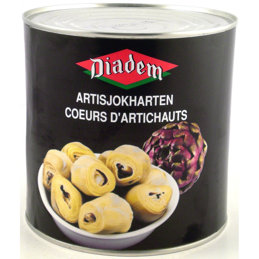 [2237] Diadem Artichaut Cœurs 3L 25-30Pcs