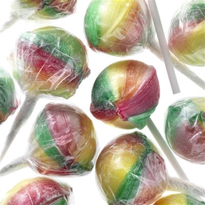 [12705] Sucette Arc-En-Ciel Maxi 100Pcs
