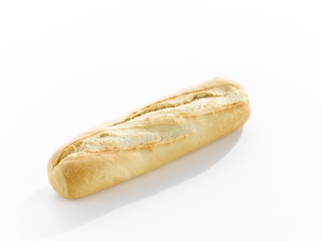 [P1547] Pastridor Stokbrood Half Frans Wit 27Cm 40X 170G (Breed)