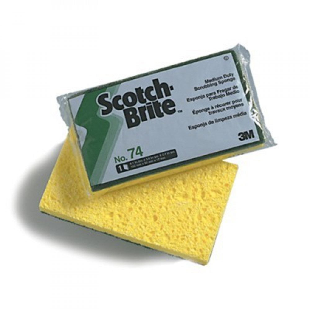 Scotch-Brite Éponge Verte 3M N°74 Pr/Pc